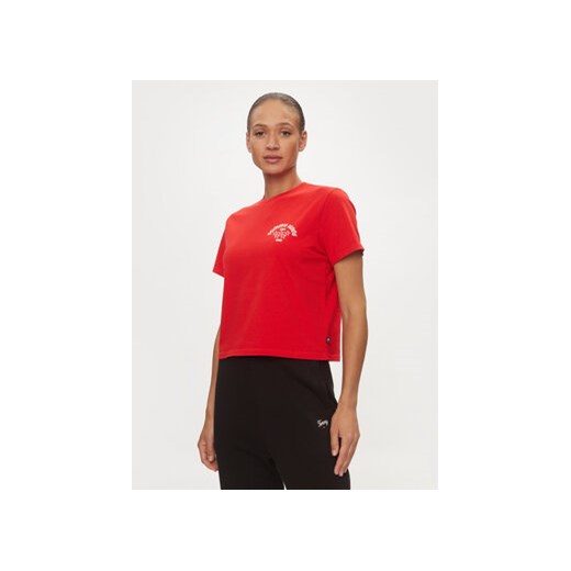 Tommy Jeans T-Shirt Retro DW0DW17831 Czerwony Boxy Fit ze sklepu MODIVO w kategorii Bluzki damskie - zdjęcie 169018310