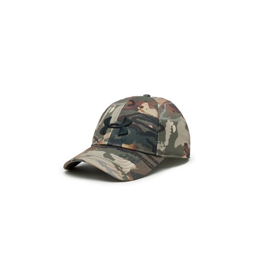 Under Armour Czapka z daszkiem Camo 2.0 1300472 Zielony Under Armour uniwersalny wyprzedaż MODIVO