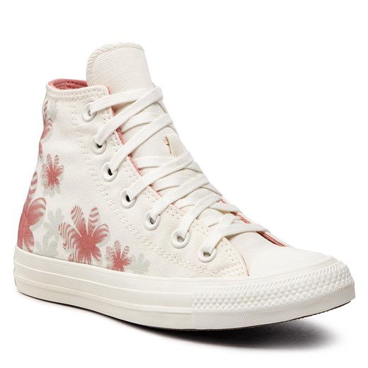 Trampki Converse Ctas Hi A01713C Egret/Rust Pink/Eget Converse 39 eobuwie.pl