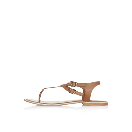 HARBOUR Toe Post Sandals topshop bialy 