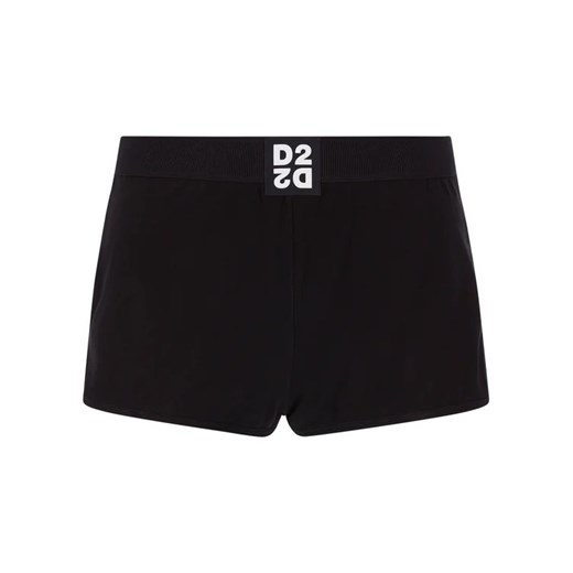 Dsquared2 Underwear Szorty piżamowe D8NA02980 Czarny L wyprzedaż MODIVO
