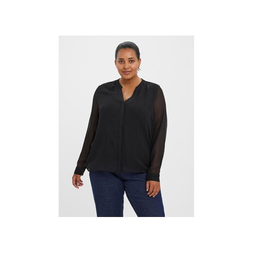Vero Moda Curve Bluzka Kaya 10280402 Czarny Regular Fit 48 MODIVO