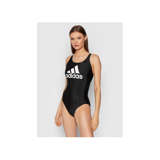 adidas Strój kąpielowy Sh3.Ro Big Logo GM3909 Czarny 34 okazyjna cena MODIVO