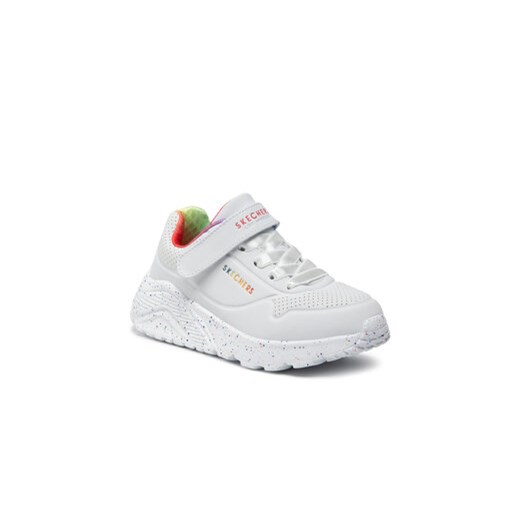 Skechers Sneakersy Uno Lite Rainbow Specks 310457L/WMLT Biały Skechers 33 okazja MODIVO