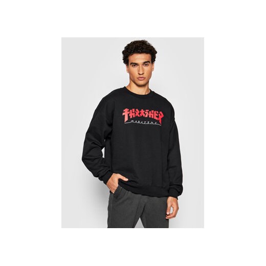 Thrasher Bluza Godzilla Czarny Regular Fit Thrasher XL MODIVO