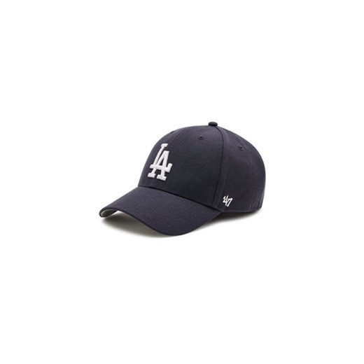 47 Brand Czapka z daszkiem Los Angeles Dodgers B-MVP12WBV-NYD Granatowy 47 Brand uniwersalny wyprzedaż MODIVO