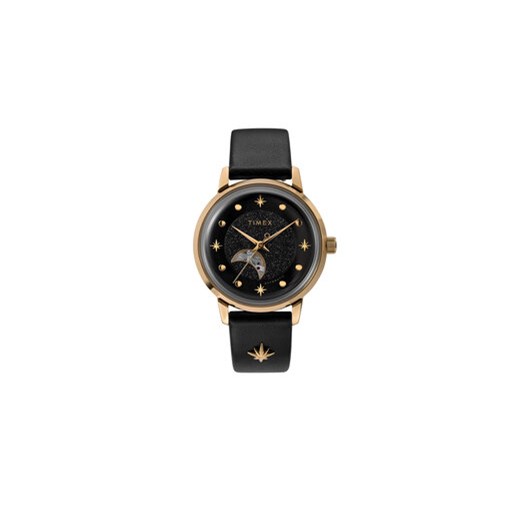 Timex Zegarek Celestial Automatic TW2U54600 Czarny uniwersalny MODIVO