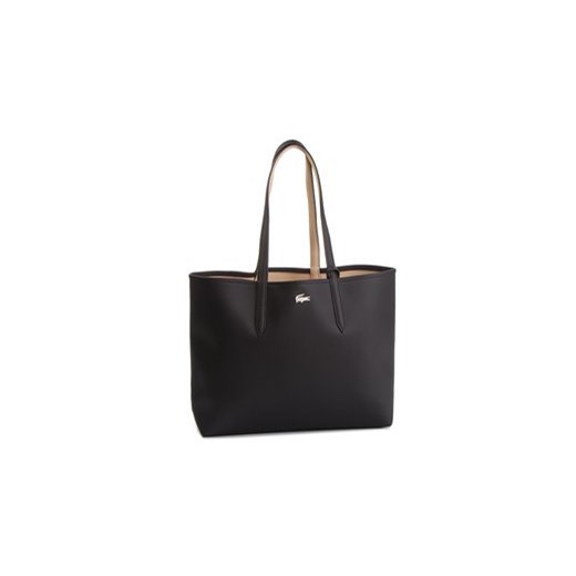 Lacoste Torebka Shopping Bag NF2142AA Czarny ze sklepu MODIVO w kategorii Torby Shopper bag - zdjęcie 169052300