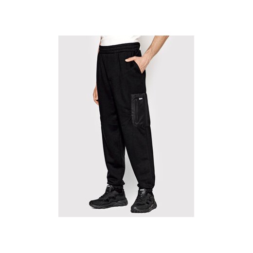 Sprandi Spodnie dresowe SP22-SPM110 Czarny Relaxed Fit Sprandi M MODIVO