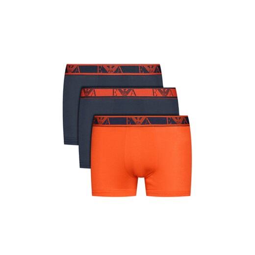 Emporio Armani Underwear Komplet 3 par bokserek 111357 0A715 70635 Granatowy L MODIVO wyprzedaż