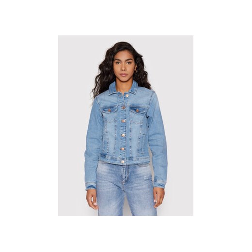 ONLY Kurtka jeansowa Tia 15177241 Niebieski Regular Fit ze sklepu MODIVO w kategorii Kurtki damskie - zdjęcie 169053982