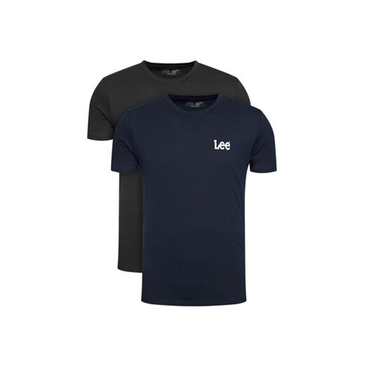 Lee Komplet 2 t-shirtów Twin Graphic L65RAITT Kolorowy Fitted Fit Lee L MODIVO