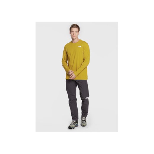 The North Face Longsleeve Easy NF0A2TX1 Żółty Regular Fit The North Face M MODIVO