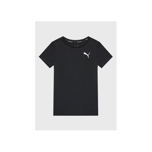 Puma T-Shirt Active Small Logo 586980 Czarny Regular Fit ze sklepu MODIVO w kategorii T-shirty chłopięce - zdjęcie 169054700
