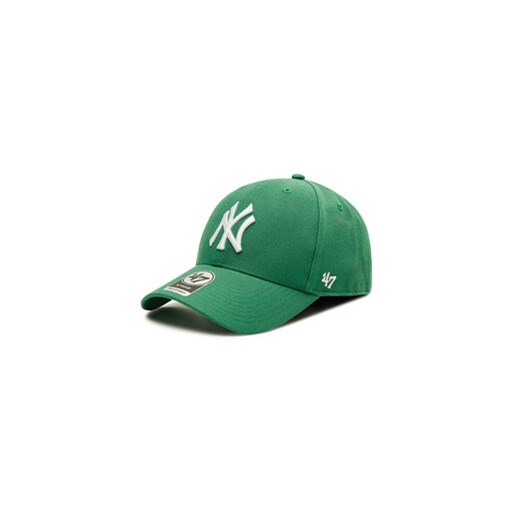 47 Brand Czapka z daszkiem New York Yankees B-MVPSP17WBP-KY Zielony ze sklepu MODIVO w kategorii Czapki z daszkiem damskie - zdjęcie 169055041