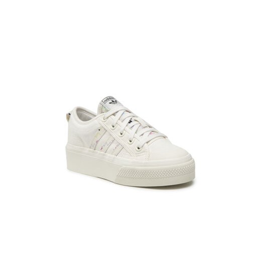 adidas Buty Nizza Platform W HQ8813 Biały 40_23 MODIVO