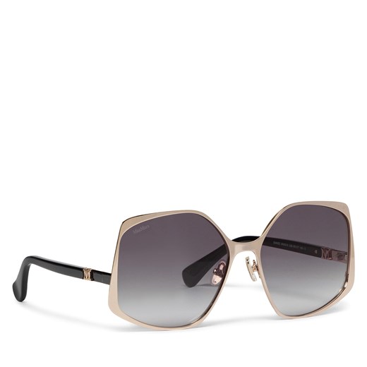 Okulary przeciwsłoneczne Max Mara Emme5 MM0016/S 32B Black/Gold Max Mara 60 eobuwie.pl