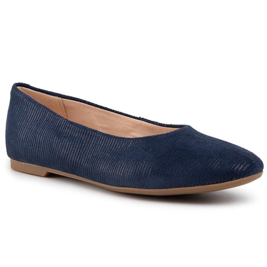 Baleriny Clarks Chia Viole 261463624 Navy Interest Clarks 40 eobuwie.pl