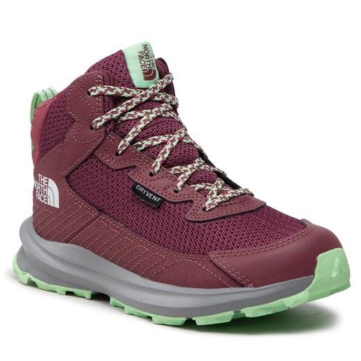 Trekkingi The North Face Youth Fastpack Hiker Mid Wp NF0A7W5V9Z21 Red The North Face 38 wyprzedaż eobuwie.pl