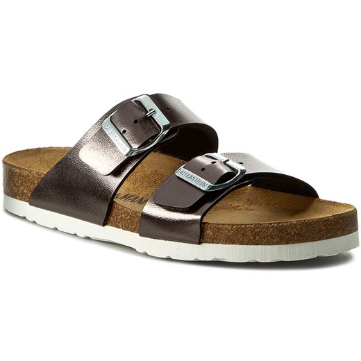 Klapki Dr. Brinkmann 700993 Anthrazit 9 38 eobuwie.pl