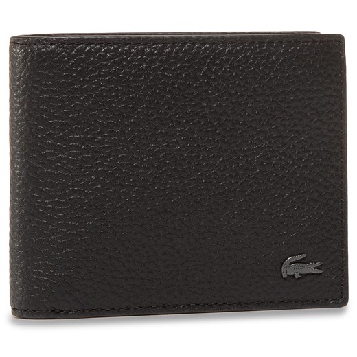 Duży Portfel Męski Lacoste S Billfold NH3316SQ Noir 000 Lacoste one size eobuwie.pl