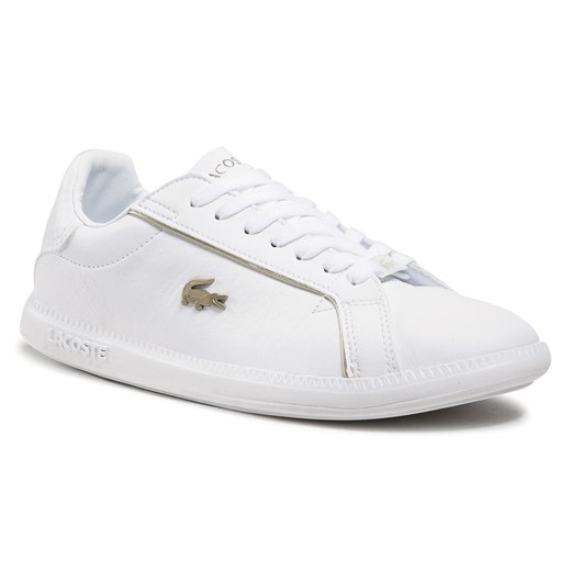 Sneakersy Lacoste Graduate 0721 1 Sfa 7-41SFA007721G Wht/Wht Lacoste 38 eobuwie.pl