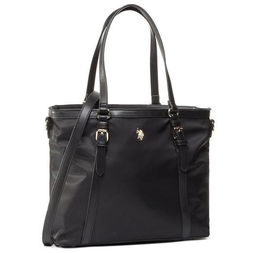 Torebka U.S. Polo Assn. Houston Shopping Bag BEUHU0100WIP/000 Black one size okazyjna cena eobuwie.pl