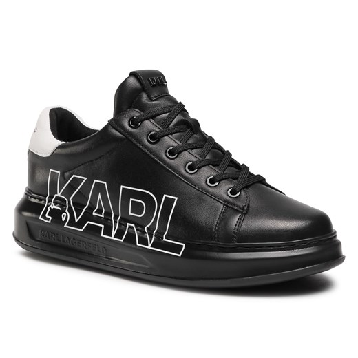 Sneakersy KARL LAGERFELD KL52523 Black Lthr/Mono Karl Lagerfeld 43 eobuwie.pl