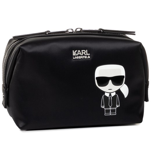 Kosmetyczka KARL LAGERFELD 201W3201 Black Karl Lagerfeld one size eobuwie.pl okazja