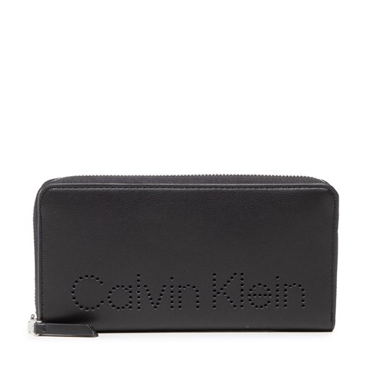 Duży Portfel Damski Calvin Klein Ck Set Wallet Z/A Lg K60K609191 BAX Calvin Klein one size okazja eobuwie.pl