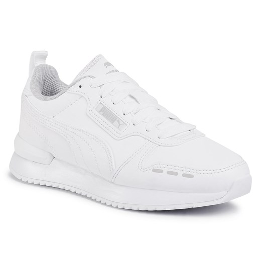 Sneakersy Puma R78 Sl Jr 374428 02 White/White/Gray/Violet Puma 38.5 wyprzedaż eobuwie.pl