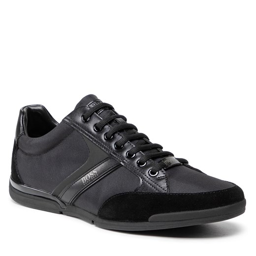 Sneakersy Boss Saturn 50407672 10216105 01 Black 001 40 okazyjna cena eobuwie.pl