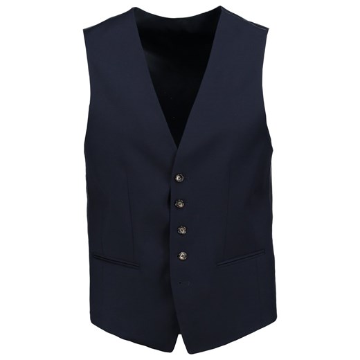 Tommy Hilfiger Tailored WEBSTER Kamizelka garniturowa blue zalando czarny abstrakcyjne wzory