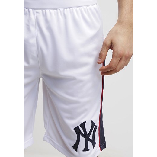 Majestic Athletic PICKERING NY YANKEES Spodnie treningowe white zalando szary Odzież