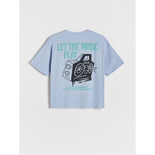 T-shirt chłopięce Reserved w nadruki