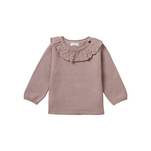 Noppies Sweter &quot;Valley&quot; w kolorze szaroróżowym ze sklepu Limango Polska w kategorii Bluzy i swetry - zdjęcie 169093114