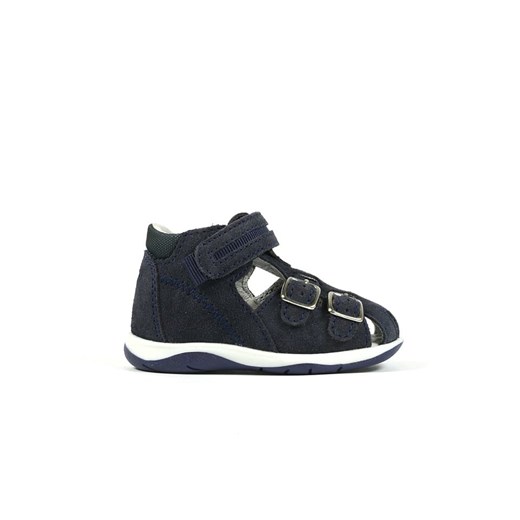 Richter Shoes Skórzane półsandały w kolorze granatowym ze sklepu Limango Polska w kategorii Sandały dziecięce - zdjęcie 169093210