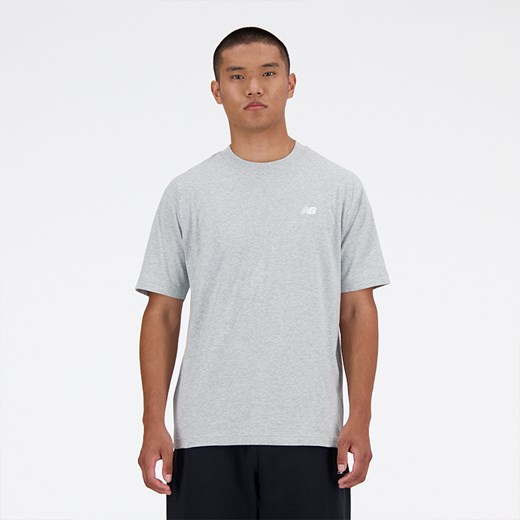 Koszulka męska New Balance MT41509AG – szara ze sklepu New Balance Poland w kategorii T-shirty męskie - zdjęcie 169097943