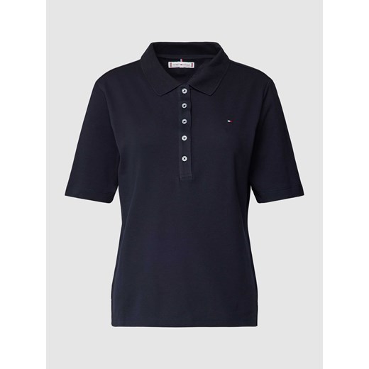 Koszulka polo z krótką listwą guzikową ze sklepu Peek&Cloppenburg  w kategorii Bluzki damskie - zdjęcie 169099473