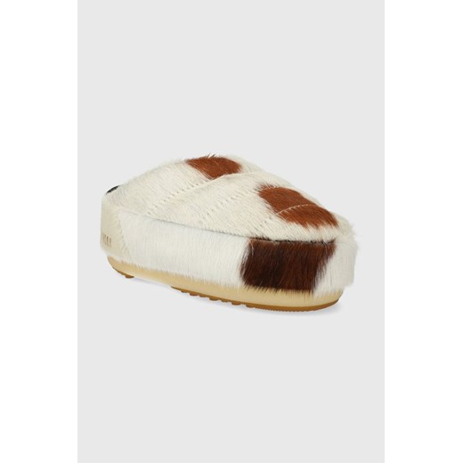 Klapki damskie Moon Boot casual letnie na platformie