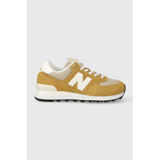 New Balance sneakersy 574 kolor brązowy U574PBE ze sklepu PRM w kategorii Buty sportowe damskie - zdjęcie 169110501