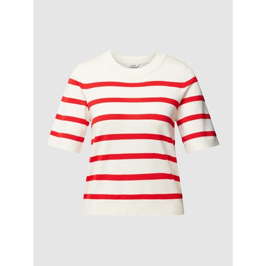 T-shirt ze wzorem w paski model ‘Carla’ ze sklepu Peek&Cloppenburg  w kategorii Bluzki damskie - zdjęcie 169110801