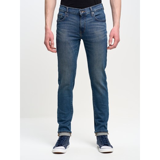 Spodnie jeans męskie bardzo dopasowane Nader 495 ze sklepu Big Star w kategorii Jeansy męskie - zdjęcie 169110912