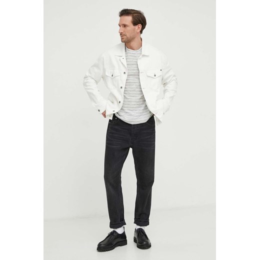Marc O&apos;Polo t-shirt bawełniany męski kolor biały wzorzysty XL ANSWEAR.com