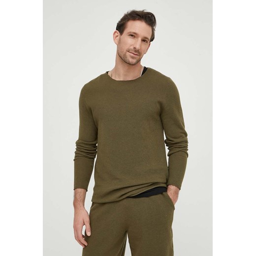 American Vintage sweter męski kolor zielony lekki ze sklepu ANSWEAR.com w kategorii Swetry męskie - zdjęcie 169112773