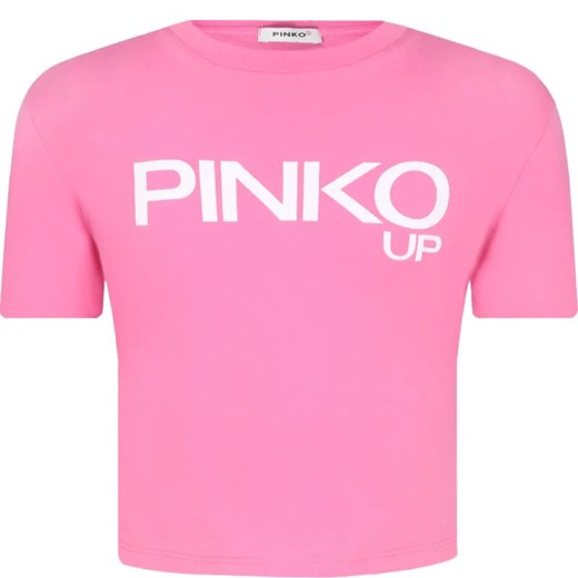 Pinko UP T-shirt JERSEY | Cropped Fit ze sklepu Gomez Fashion Store w kategorii Bluzki dziewczęce - zdjęcie 169122280