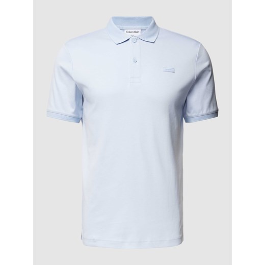 Koszulka polo z detalem z logo ze sklepu Peek&Cloppenburg  w kategorii T-shirty męskie - zdjęcie 169123130