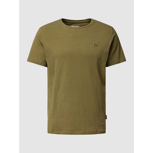 T-shirt z wyhaftowanym logo model ‘Dinton’ ze sklepu Peek&Cloppenburg  w kategorii T-shirty męskie - zdjęcie 169123271