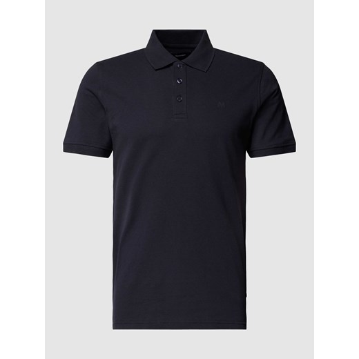 Koszulka polo z detalem z logo model ‘MApoleo’ ze sklepu Peek&Cloppenburg  w kategorii T-shirty męskie - zdjęcie 169123360