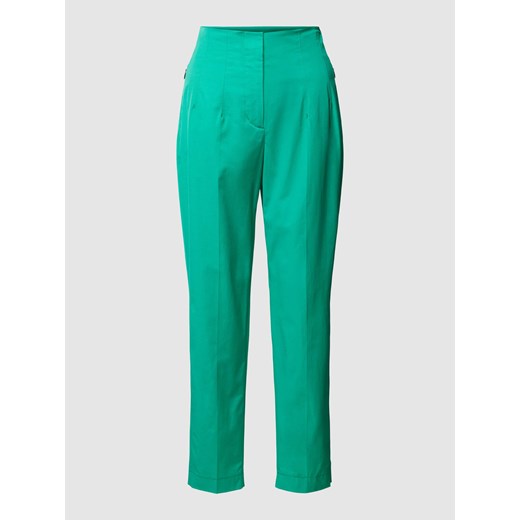 Spodnie materiałowe z kieszeniami z wszytym zamkiem błyskawicznym ze sklepu Peek&Cloppenburg  w kategorii Spodnie damskie - zdjęcie 169123860